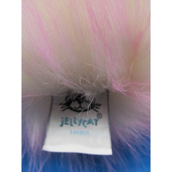 Jellycat Raspberry Ripple Pom Pom Plush Bird Pink Stuffed Animal 20" - Picture 4 of 6